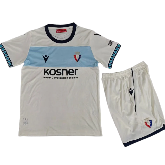 2026-27 Kids Osasuna away white Soccer Jersey
