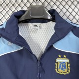 2008 Argentina royal blue Casual Edition Windbreaker