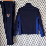 2026-27 France  cyan Windbreaker suit