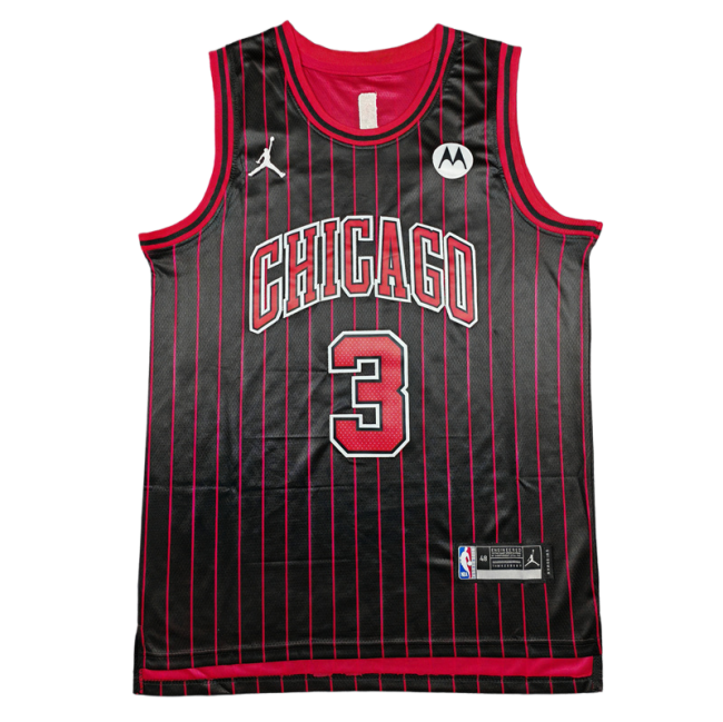 2026 BULLS GIDDEY #3 Black Top Quality Hot Pressing NBA Jersey (Statement Edition) 宣告版