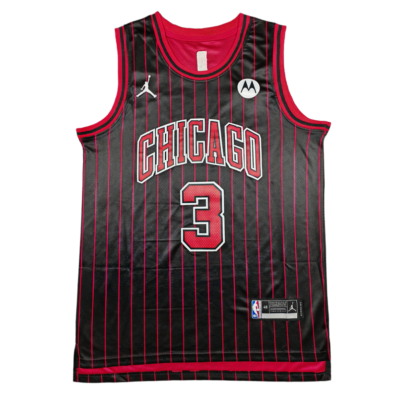 2026 BULLS GIDDEY #3 Black Top Quality Hot Pressing NBA Jersey (Statement Edition) 宣告版