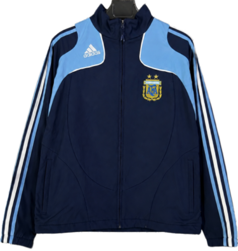 2008 Argentina royal blue Casual Edition Windbreaker