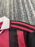 2009-2010 Kids AC Milan home Retro Soccer Jersey