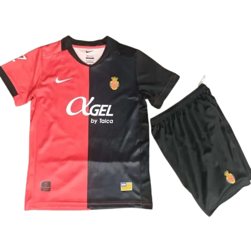 2026-27 Kids Mallorca home red black Soccer Jersey
