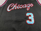 2026 BULLS GIDDEY #3 Black City Edition Top Quality Hot Pressing NBA Jersey