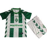 2026-27 kids Werder Bremen home green soccer jersey