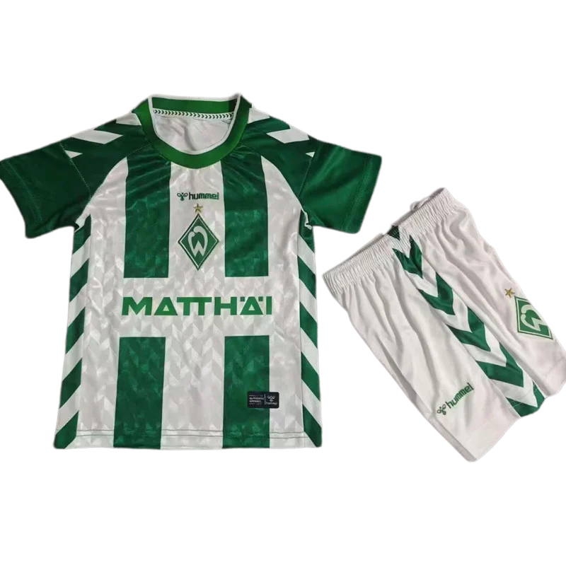 2026-27 kids Werder Bremen home green soccer jersey