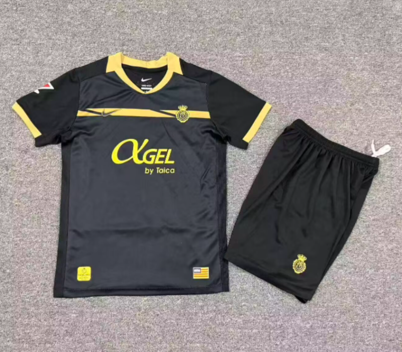 2026-27 Kids Mallorca away black Soccer Jersey