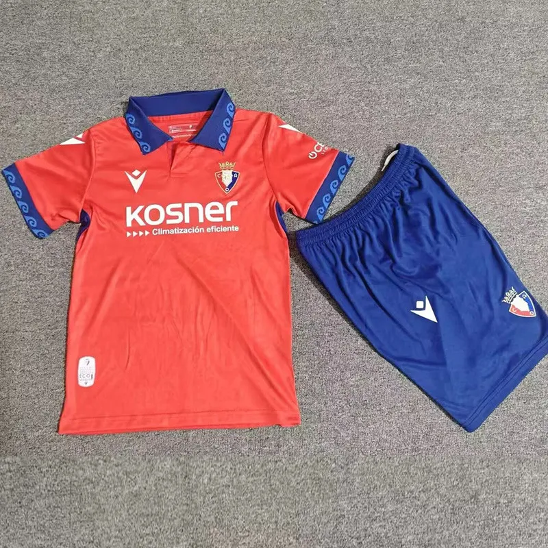 2026-27 Kids Osasuna home red Soccer Jersey