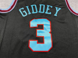2026 BULLS GIDDEY #3 Black City Edition Top Quality Hot Pressing NBA Jersey