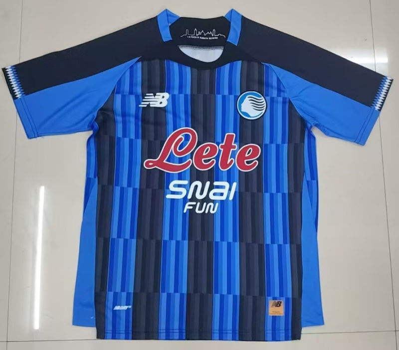 2026-27 Mens  Atalanta third away blue Fans soccer jersey