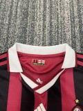 2009-2010 Kids AC Milan home Retro Soccer Jersey