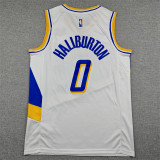2026 Indiana Pacers HALIBURTON #0 white City Edition Top Quality Hot Pressing NBA Jersey