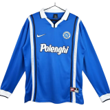 1997-1998 Napoli home Retro Long Sleeve Soccer Jersey