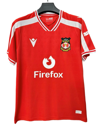 2026-27 Mens Wrexham FC home red soccer jersey