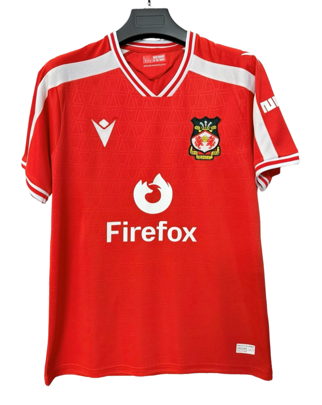 2026-27 Mens Wrexham FC home red soccer jersey