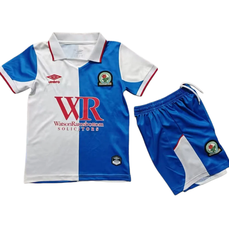2026-27 Kids Blackburn Rovers home soccer Jersey