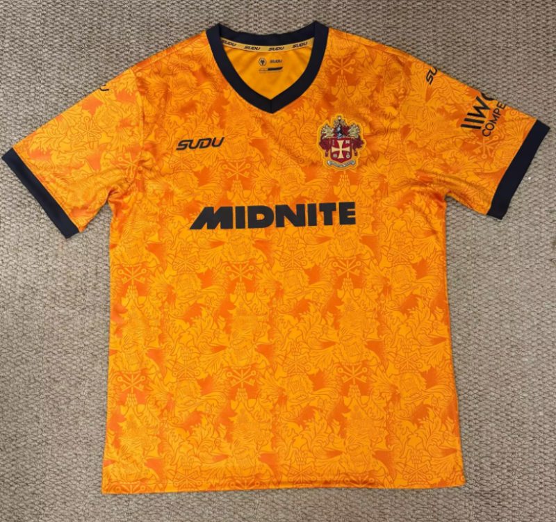2026-27 Mens Wolves home yellow Fan Version soccer Jersey