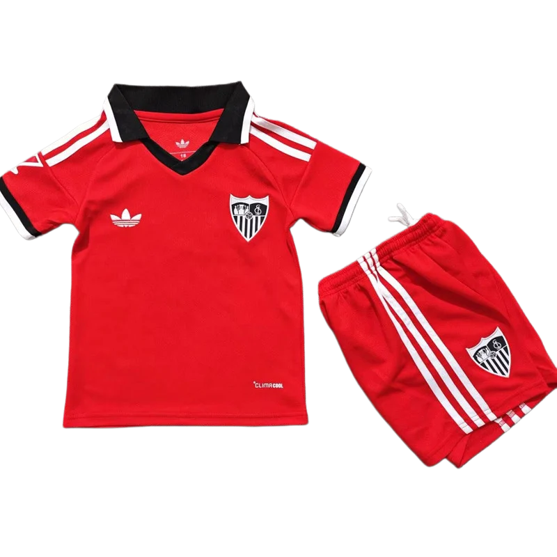 2026-27 Kids Sevilla away red soccer Jersey