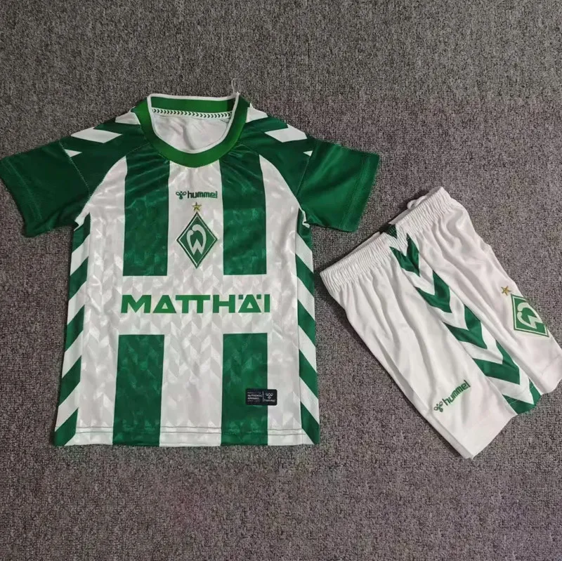 2026-27 kids Werder Bremen home green soccer jersey