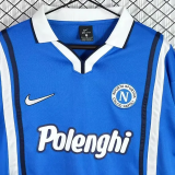 1997-1998 Napoli home Retro Long Sleeve Soccer Jersey
