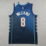 2026 OKC Thunder WILLIAMS #8 City Edition Top Quality Hot Pressing NBA Jersey