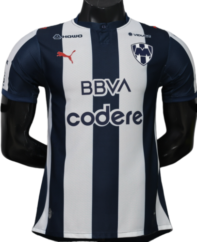 2026-27 Mens Monterrey home blue white Player version soccer Jersey