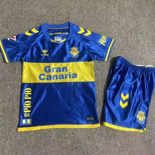 2026-27 Kids Las Palmas away blue Soccer Jersey