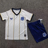 2026-27 Kids Everton away white Soccer Jersey