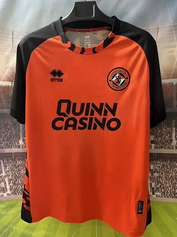 2026-27 Mens dundee united home orange Fans Soccer Jersey