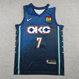 2026 OKC Thunder HOLMGREN #7 City Edition Top Quality Hot Pressing NBA Jersey