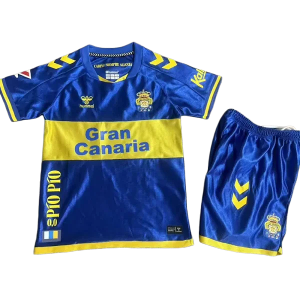 2026-27 Kids Las Palmas away blue Soccer Jersey