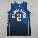 2026 OKC Thunder GILGEOUS-ALEXANDER #2 City Edition Top Quality Hot Pressing NBA Jersey
