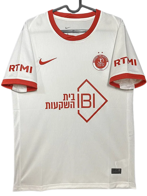 2026-27 Mens Hapoel Tel Aviv away white Fans Soccer Jersey