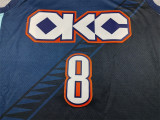 2026 OKC Thunder WILLIAMS #8 City Edition Top Quality Hot Pressing NBA Jersey