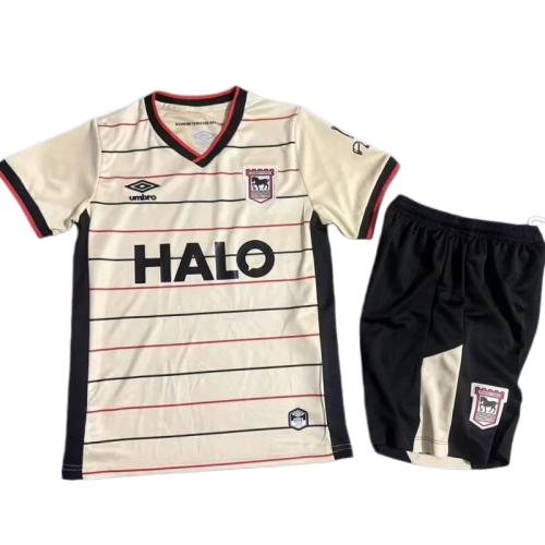 2026-27 Kids Ipswich away beige Soccer Jersey