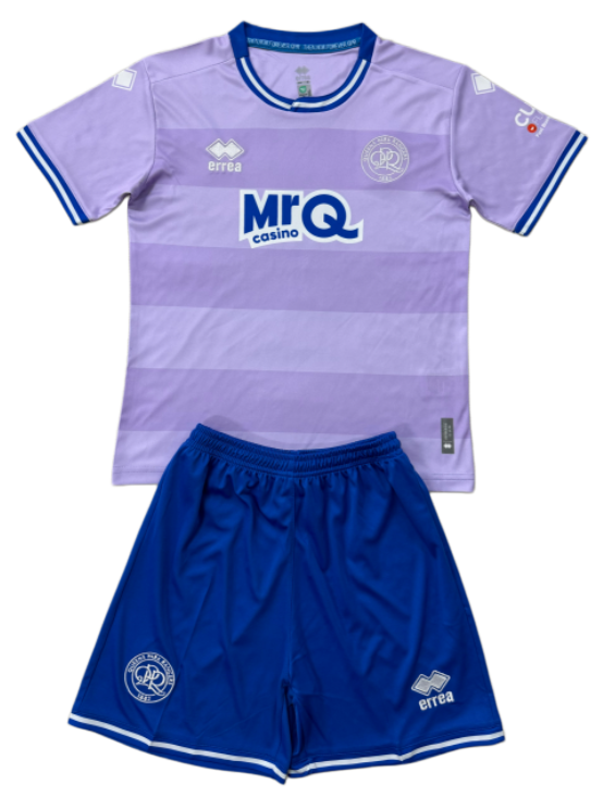 2026-27 Kids Queens Park away purple soccer jersey