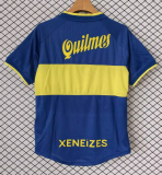 2000-2001 Mens Boca Home blue Retro Soccer Jersey