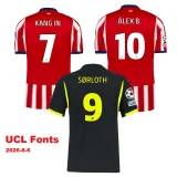 2026-27 Kids Atletico Madrid home red Soccer Jersey