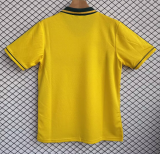 1993-1994 Brazil Home yellow Retro Soccer Jersey