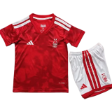 2026-27 Kids Nottingham Forest home red Soccer Jersey