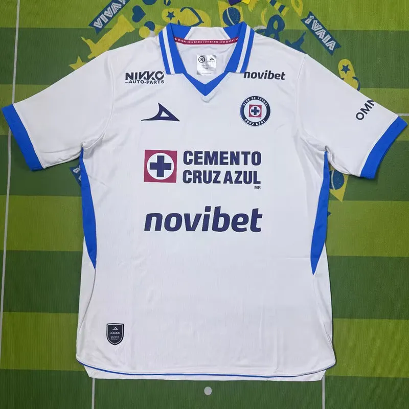 2026-27 Mens Cruz Azul Away White Fans Soccer Jersey