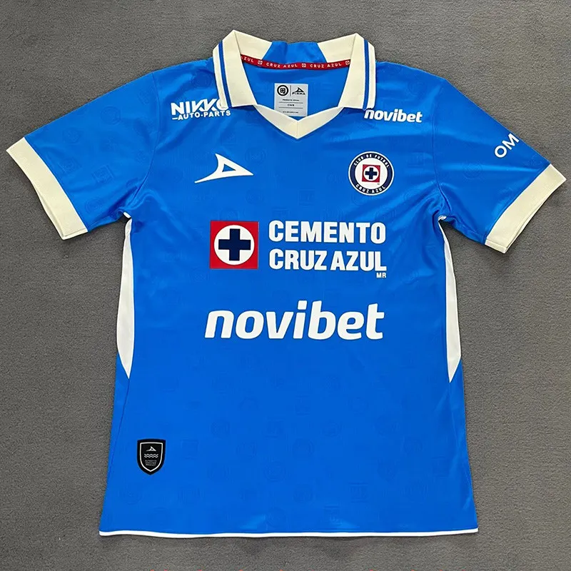 2026-27 Mens Cruz Azul Home Blue Fans Soccer Jersey