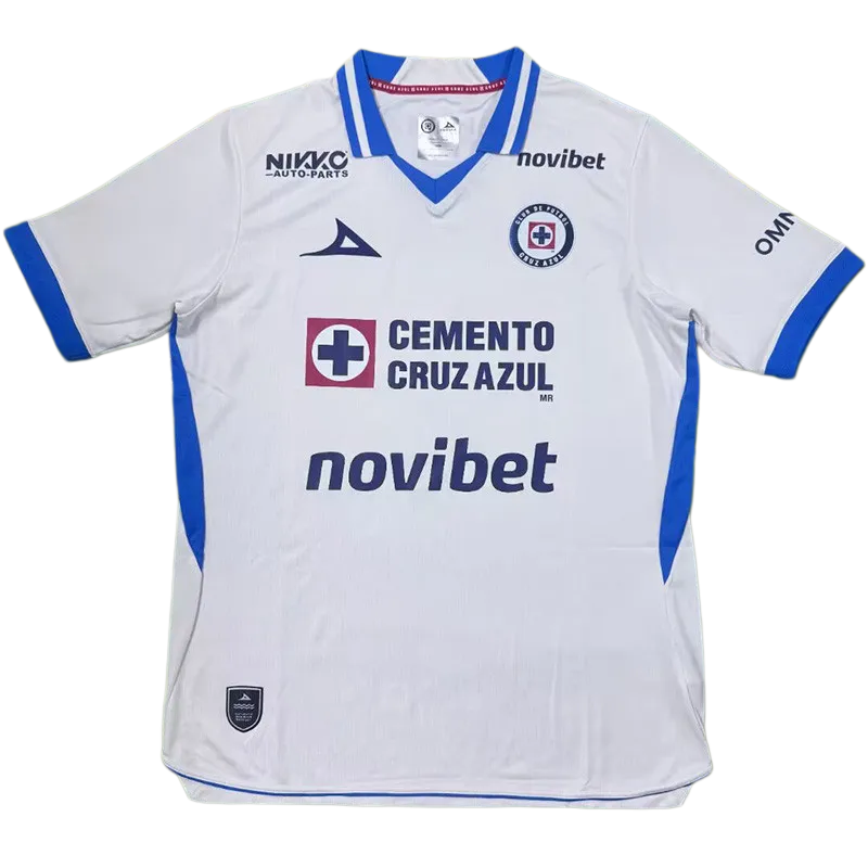 2026-27 Mens Cruz Azul Away White Fans Soccer Jersey