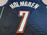 2026 OKC Thunder HOLMGREN #7 City Edition Top Quality Hot Pressing NBA Jersey