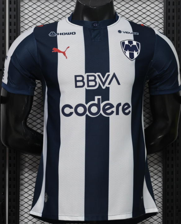 2026-27 Mens Monterrey home blue white Player version soccer Jersey