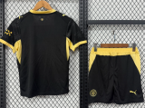 2026-27 Kids Manchester City away black soccer  jersey