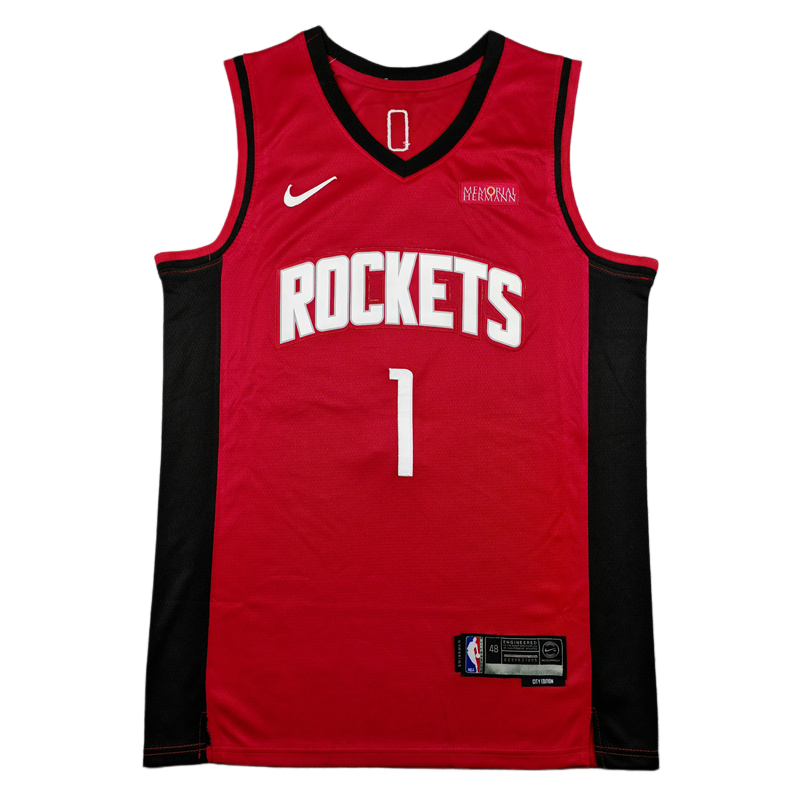 2025 ROCKETS THOMPSON #1 red Top Quality Hot Pressing NBA Jersey