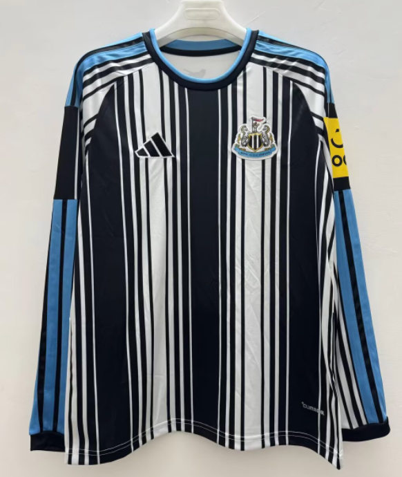 2026-27 Newcastle Home Long Sleeve Soccer Jersey