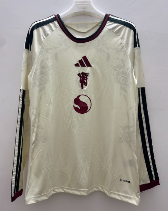 2026-27 Manchester United away Long Sleeve Soccer Jersey